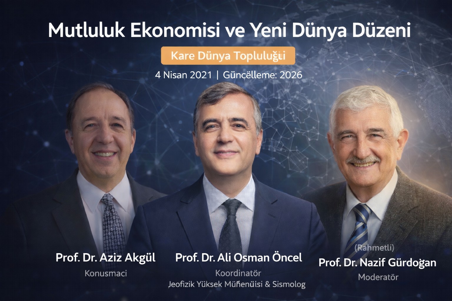 Mutluluk Ekonomisi: Egoizm, İsraf ve Yeni Dünya Düzeni | Prof. Dr. Aziz Akgül